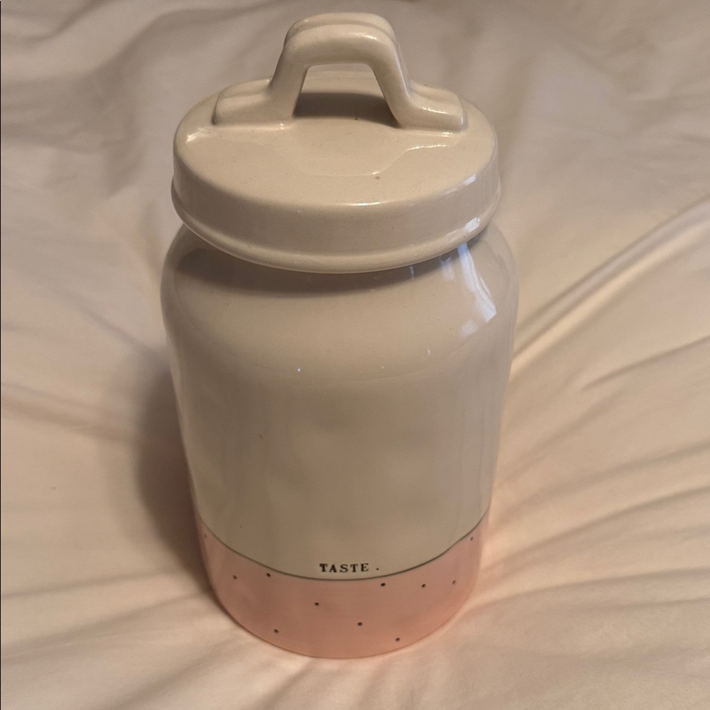 Rae Dunn Ceramic Jar